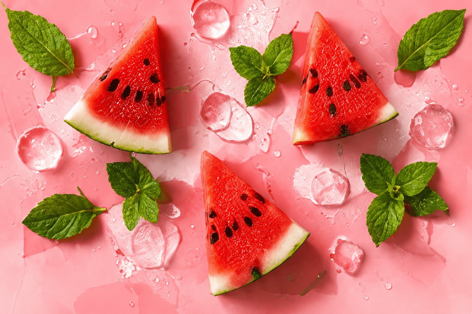 Watermelon slices